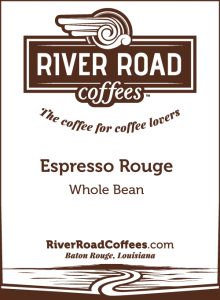 espresso rouge label